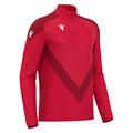 Yaruga Training 1/4 Zip Top RED XXL Teknisk treningsgenser - Unisex