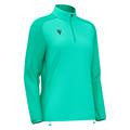 Lena Training 1/4 Zip Top W TRQ XXS Teknisk treningsgenser til dame