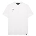 Nisiros Icon stretch korean polo WHT XXL Poloskjorte Uten krage - Unisex