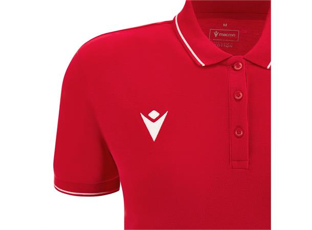 Waltz Eco Polo W RED XS Polosskjorte til dame i Ecotekstil 