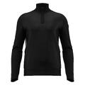 Lunaris 1/4 Zip Sweatshirt BLK 3XL En allsidig genser