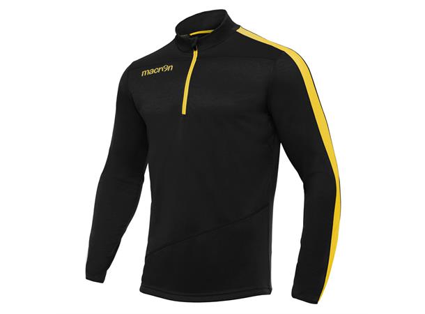 Talent Training 1/4 Zip Top BLK/YEL XS Teknisk treningsgenser  - Unisex 
